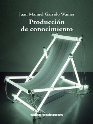 cover image of Producción de conocimiento